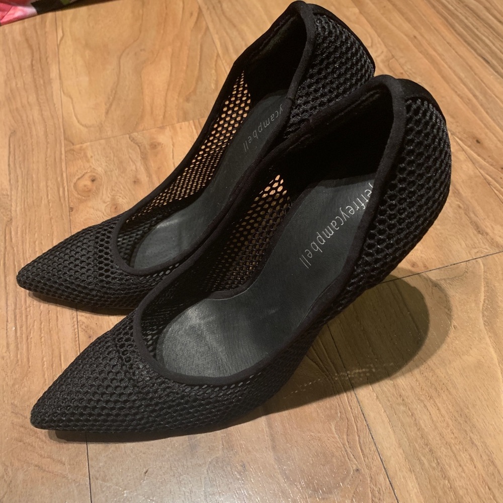 Jefferey Campbell pointed toe heels